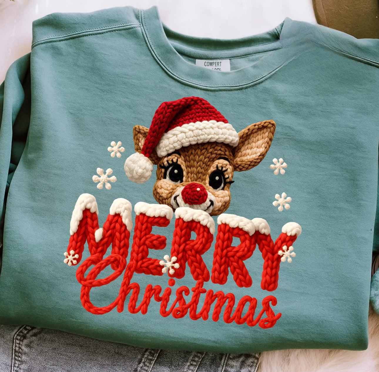 Stitched Rudolph