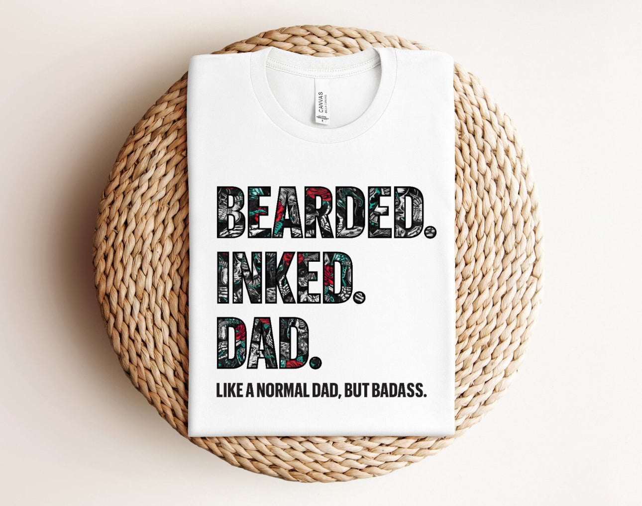 Bearded. Inked. Dad.