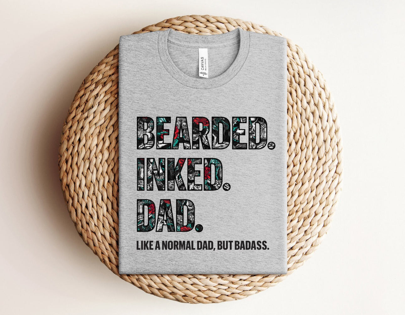 Bearded. Inked. Dad.