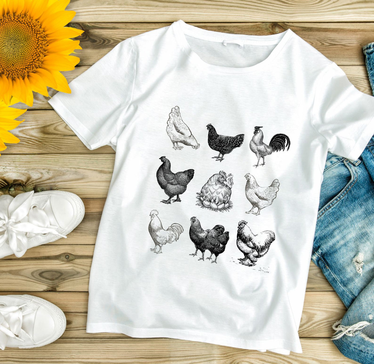 Vintage Chickens