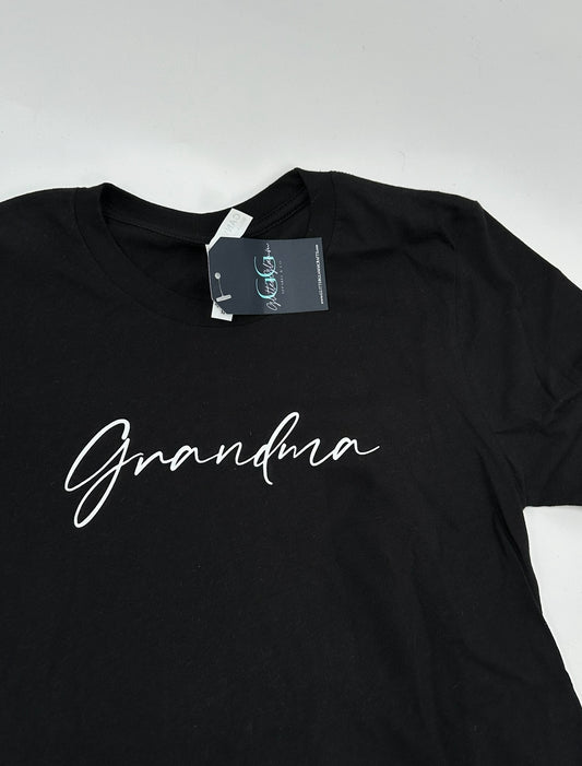 grandma scripted tee
