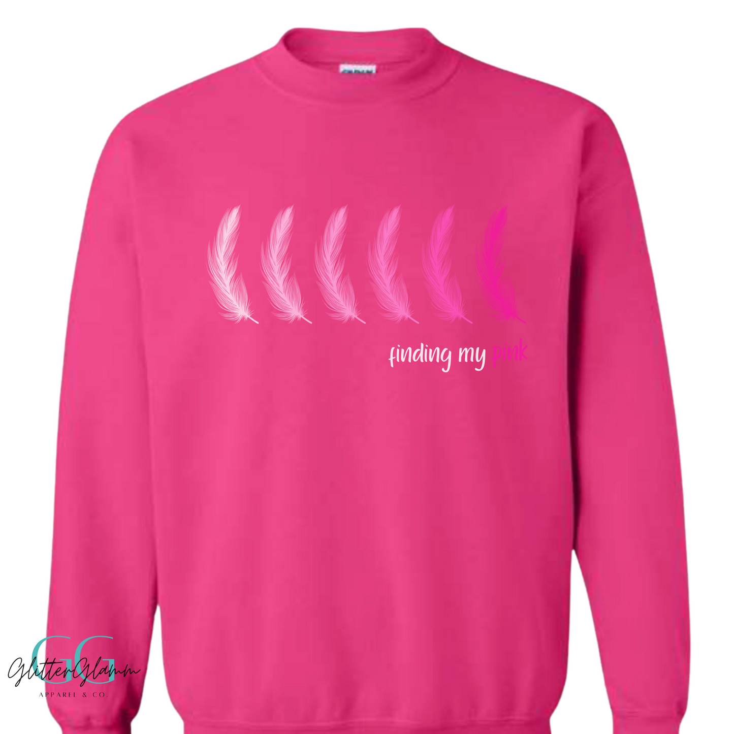 Finding My Pink Crewneck