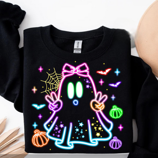 Neon boo girl