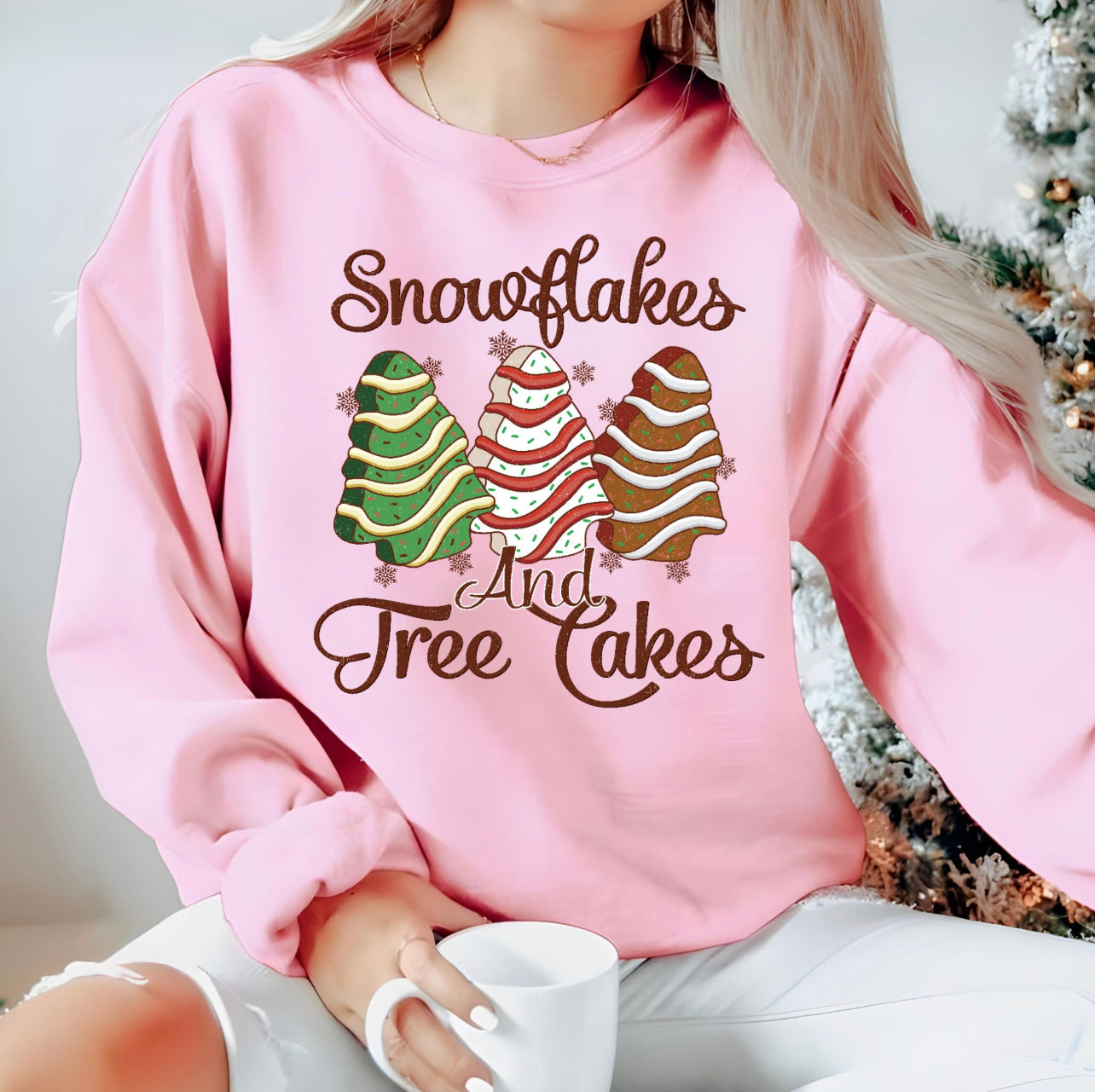 Snowflakes and Tree Cakes