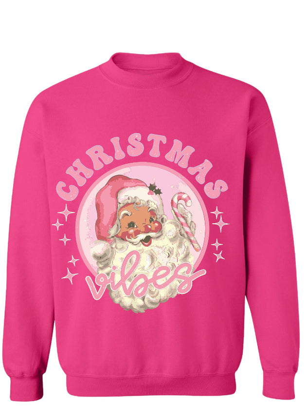 Pink Christmas Santa Vibes