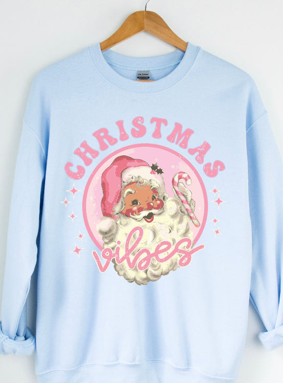 Pink Christmas Santa Vibes