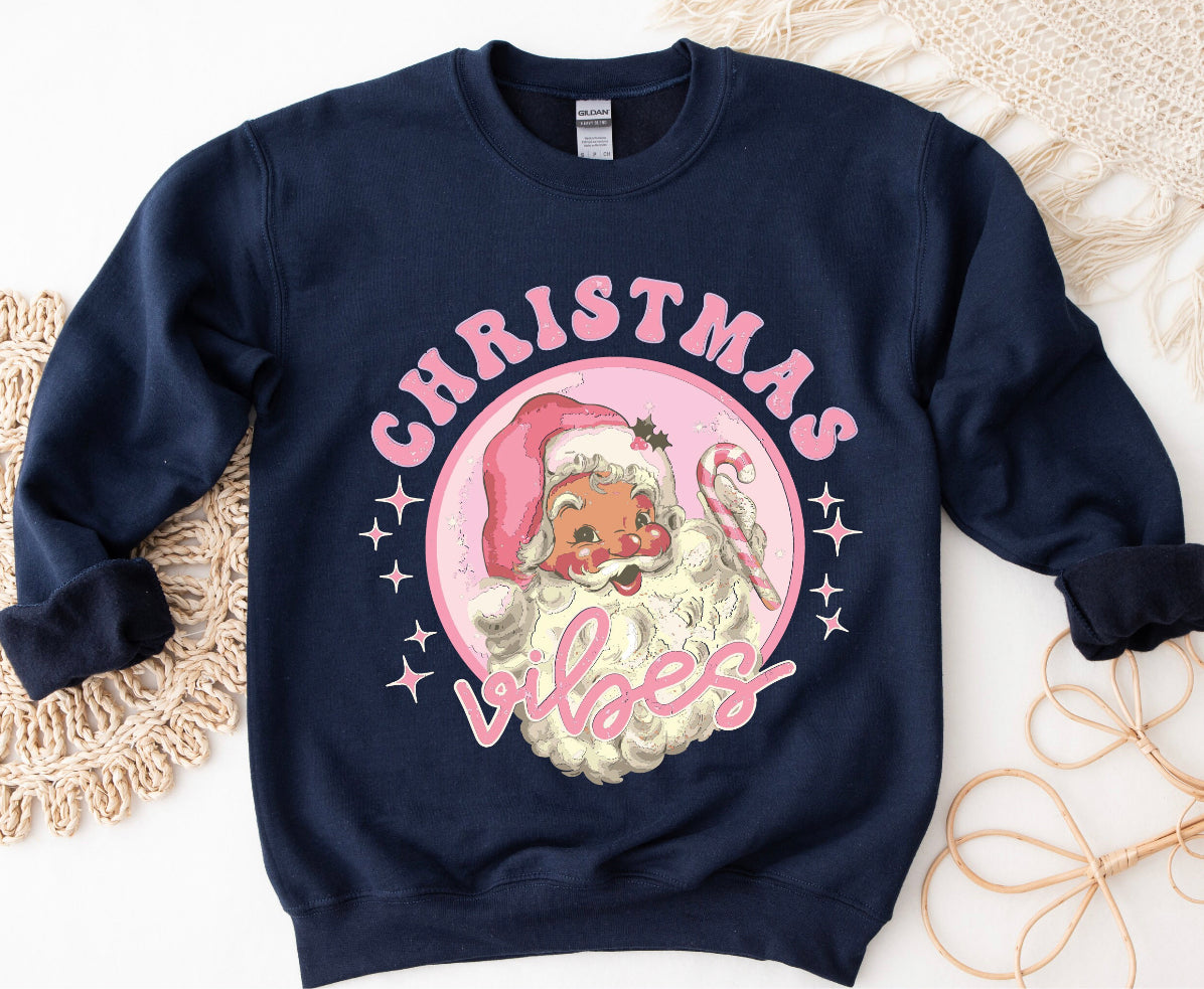 Pink Christmas Santa Vibes