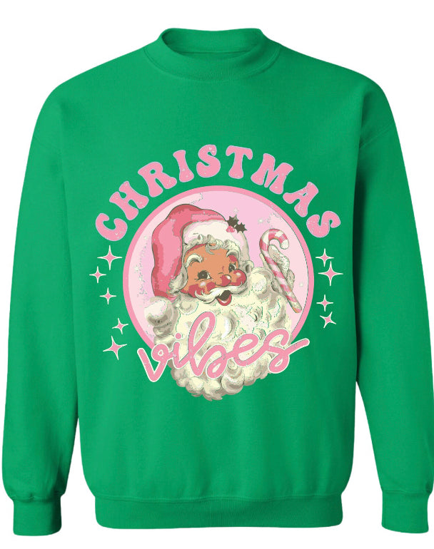 Pink Christmas Santa Vibes