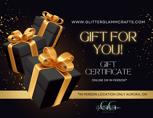GlitterGlamm Apparel Gift Card