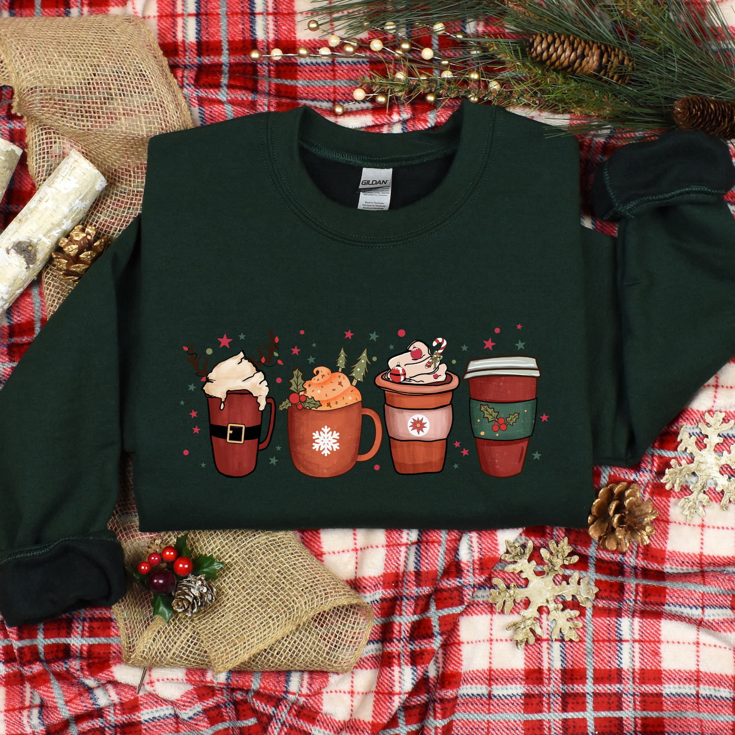 Holiday Coffee Cups