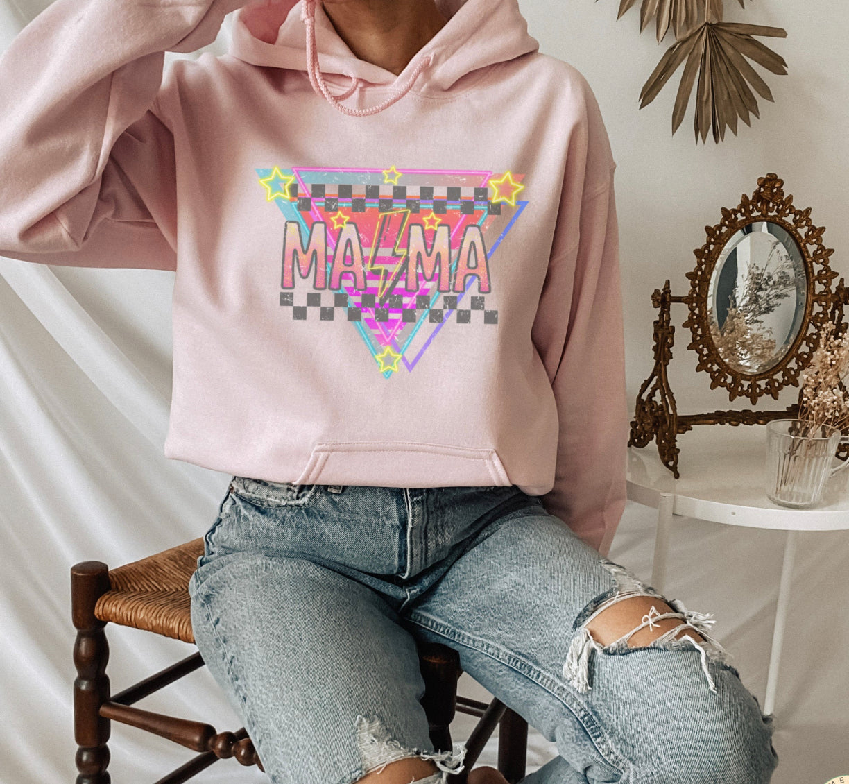 80's Retro MAMA Hoodie
