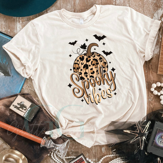 Pumpkin Spooky Vibes - Tee