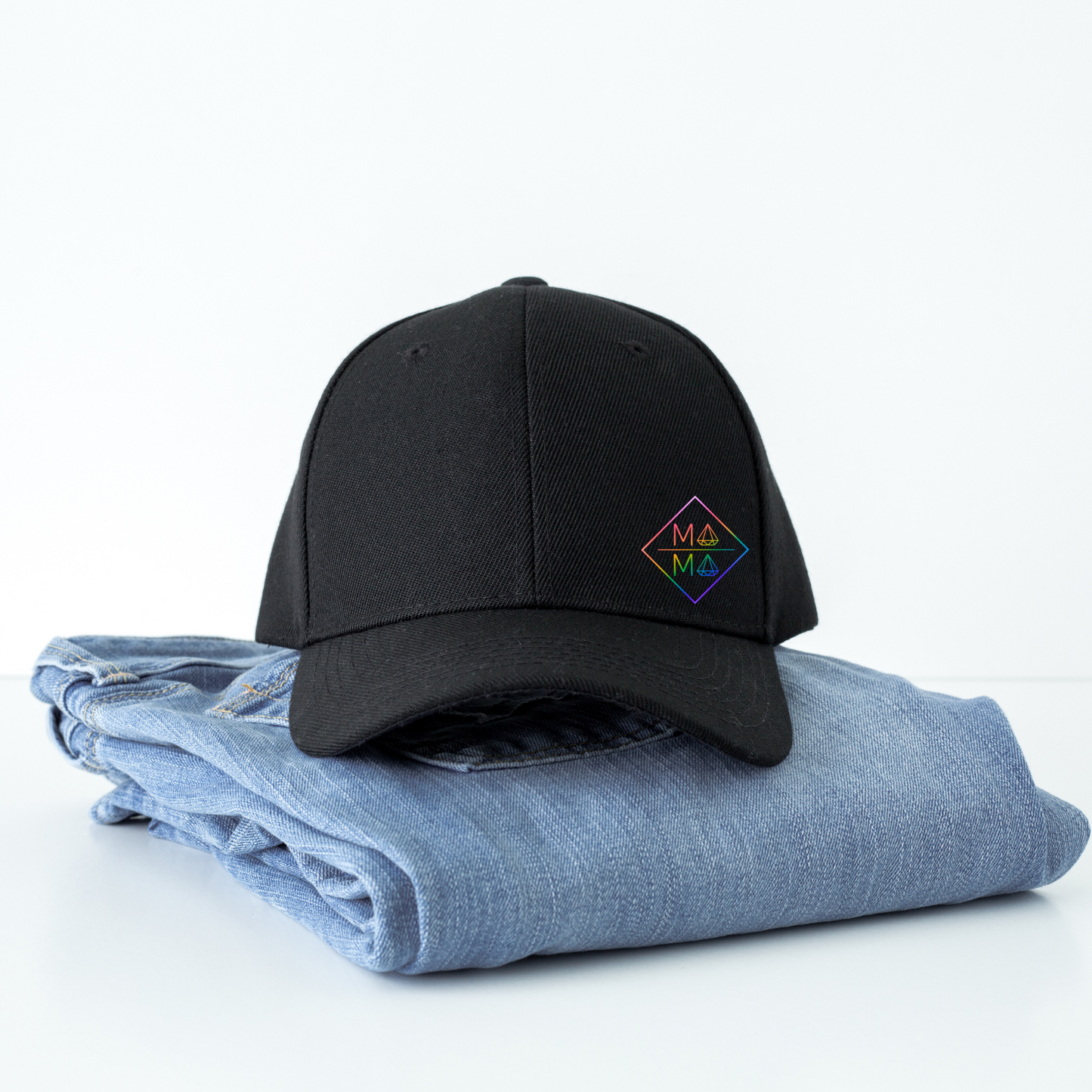 Rainbow Diamond Mama Hat