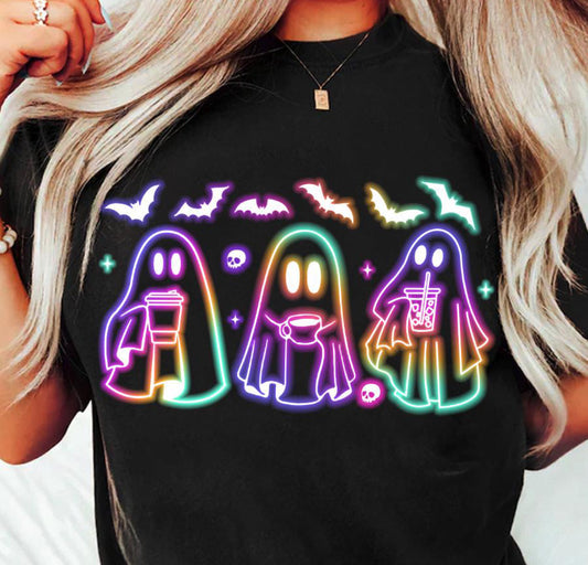 Neon Ghostly Coffee
