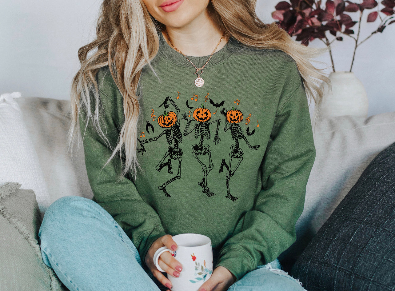 Pumpkin Skeletons