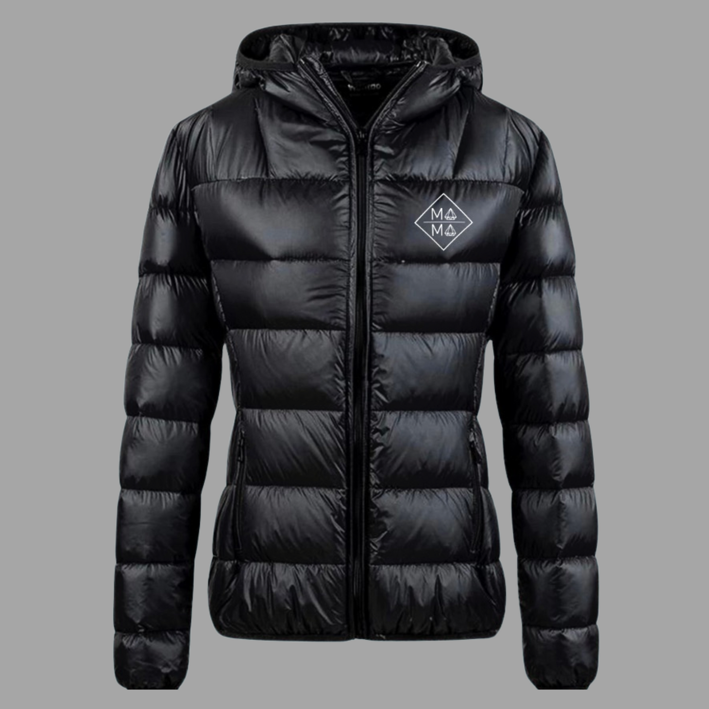 Black Mini Puffer Jacket