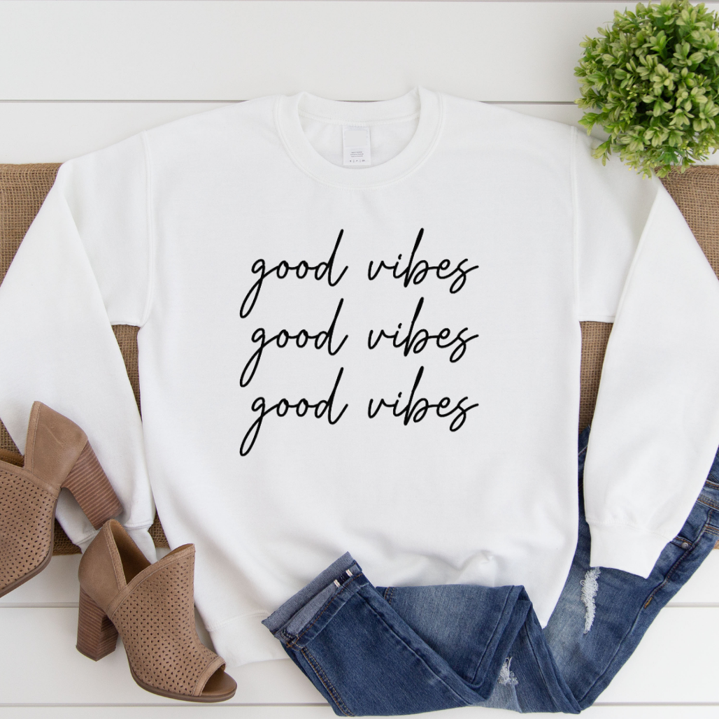 good vibes - sweater